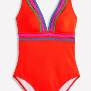 Vibrant Gorgeous NWT!! Brandon one piece Bathing Suit..